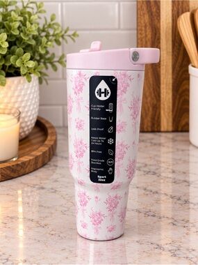 HydroJug Sport Bouquet Floral Print 32oz NWT